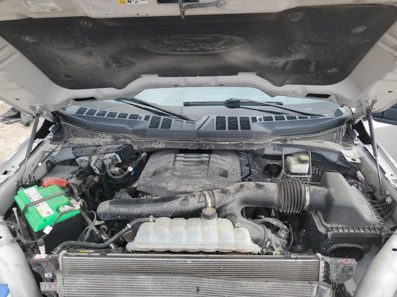 2021 Ford F-150 VIN 1FTEX1C82MKD83541 Copart auction photo, front end / minor dent/scratches damage thumbnail 11