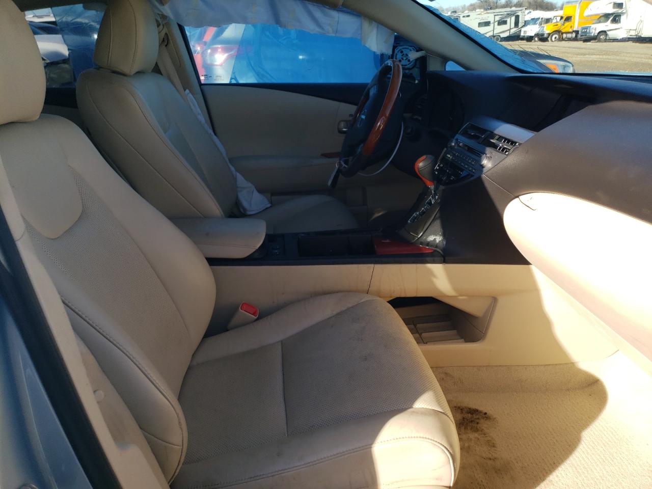 2010 Lexus RX VIN 2T2BK1BA4AC036176 Copart auction photo, side / front end damage thumbnail 7