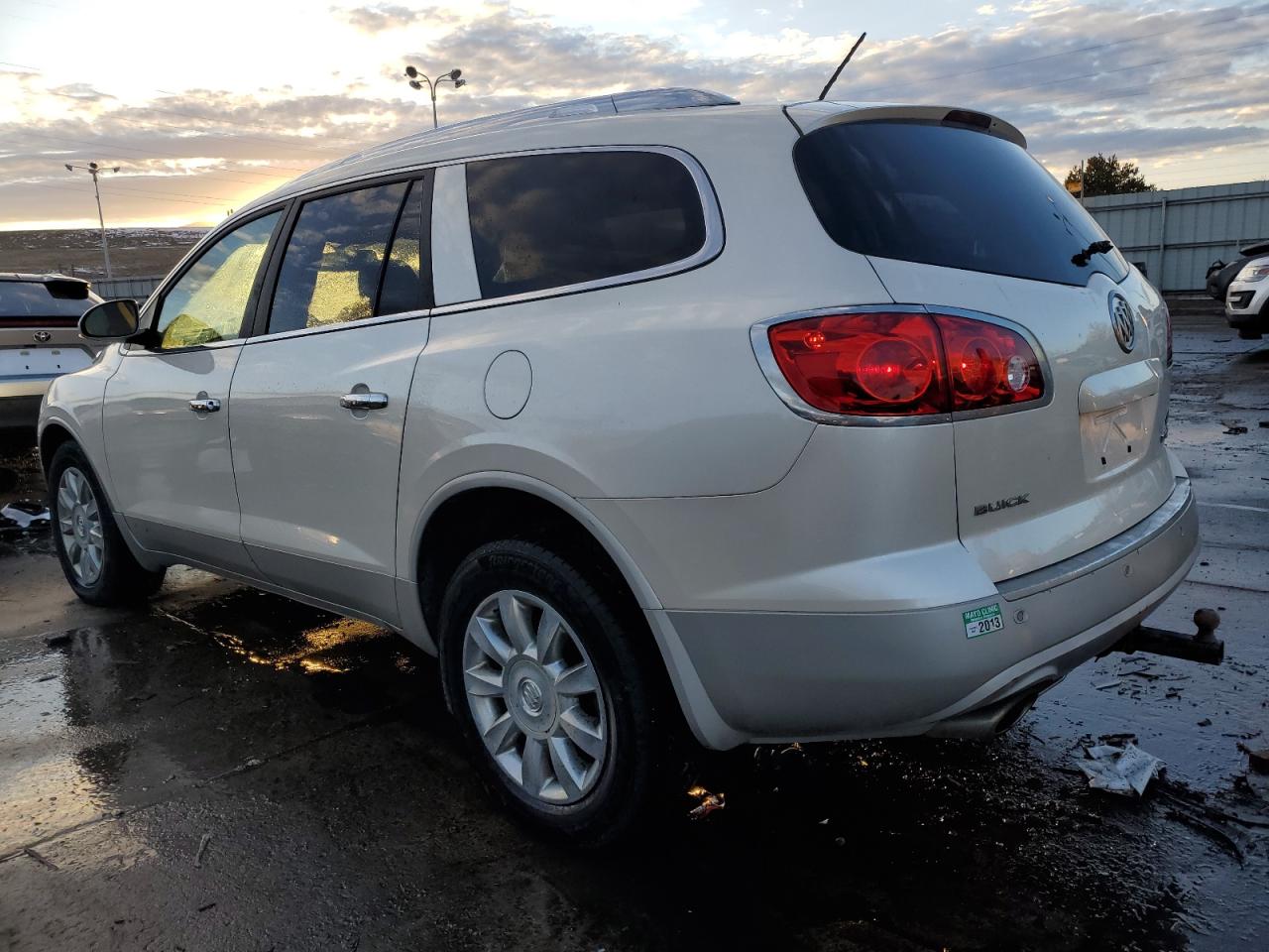 2012 Buick Enclave VIN 5GAKVCED3CJ294713 Copart auction photo, front end / side damage thumbnail 2