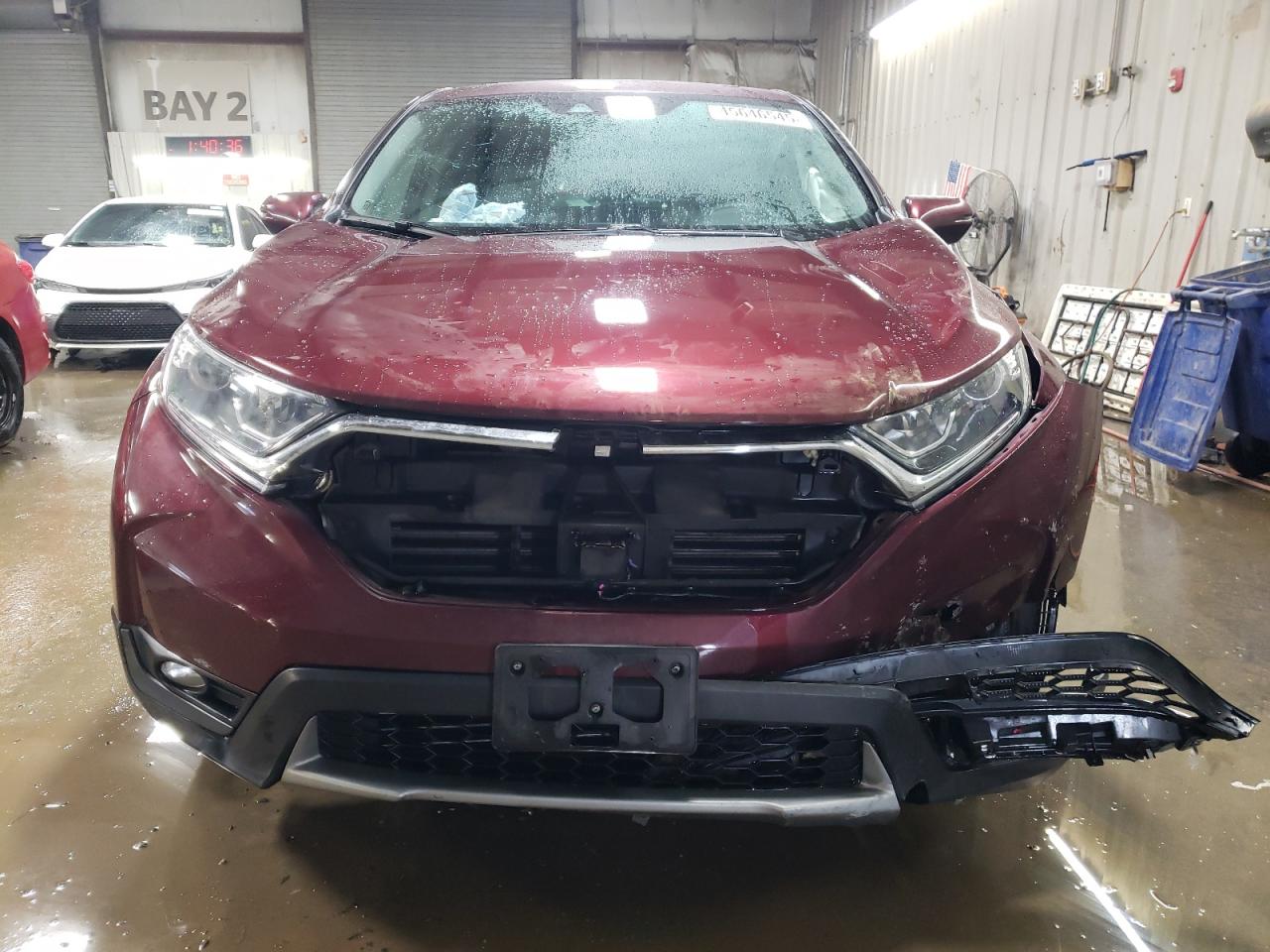 2019 Honda CR-V VIN 7FARW2H57KE033751 Copart auction photo, front end damage thumbnail 5