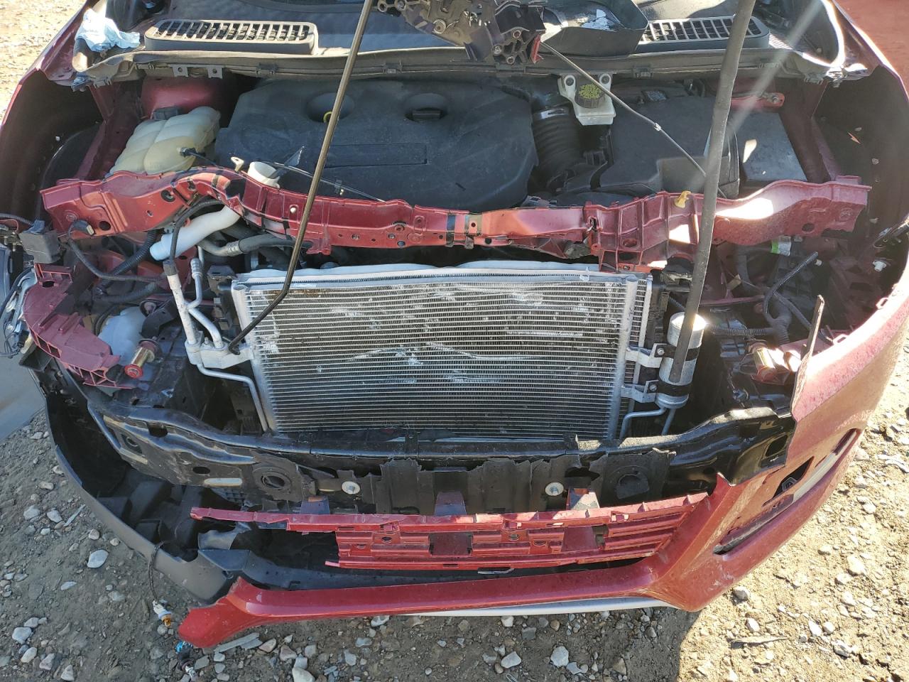 2016 Ford Escape VIN 1FMCU0J99GUC64718 Copart auction photo, front end damage thumbnail 12