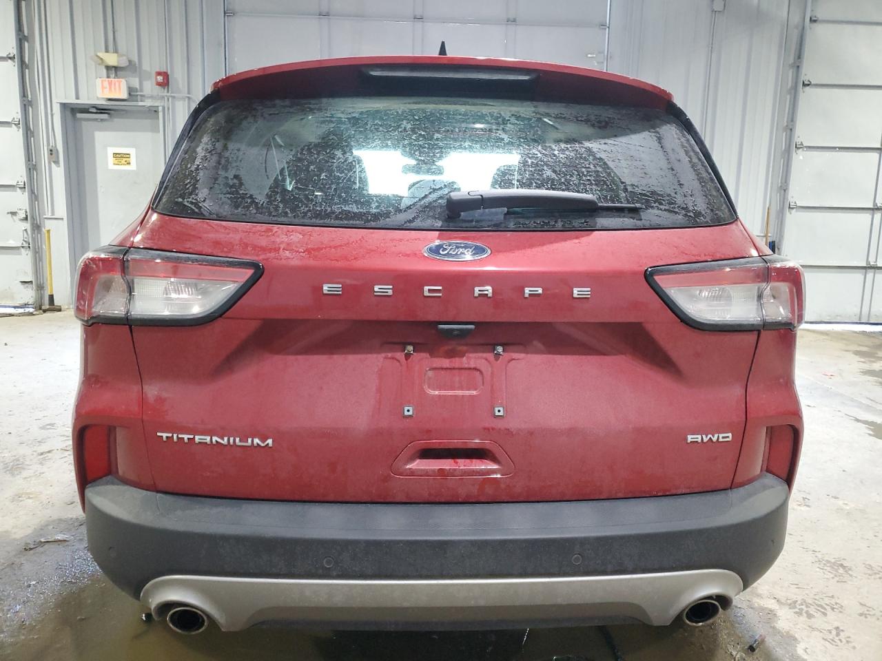 2022 Ford Escape VIN 1FMCU9J9XNUB67111 Copart auction photo, front end / minor dent/scratches damage thumbnail 6
