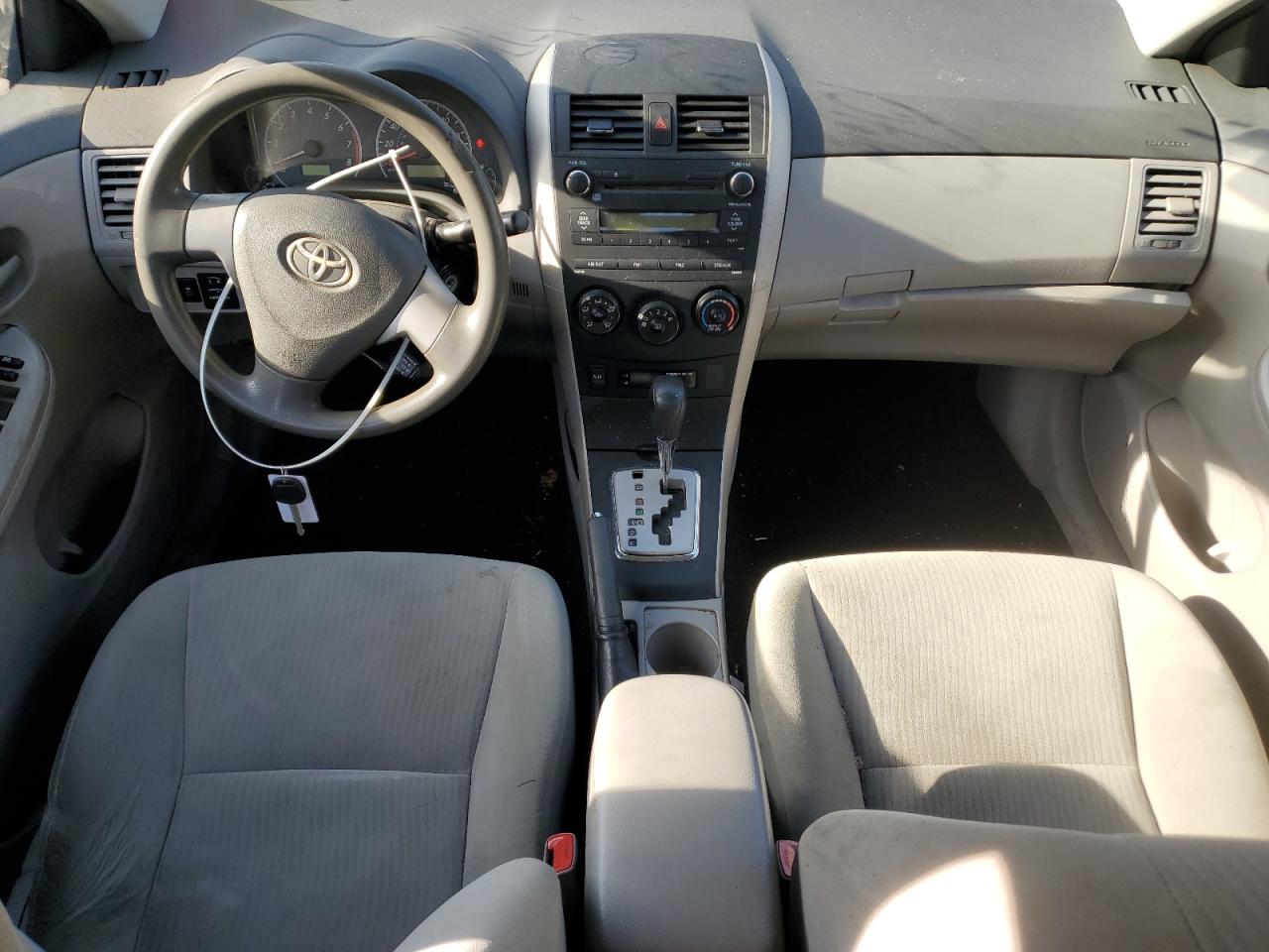 2010 Toyota Corolla VIN 2T1BU4EE1AC385973 Copart auction photo, vandalism damage thumbnail 8