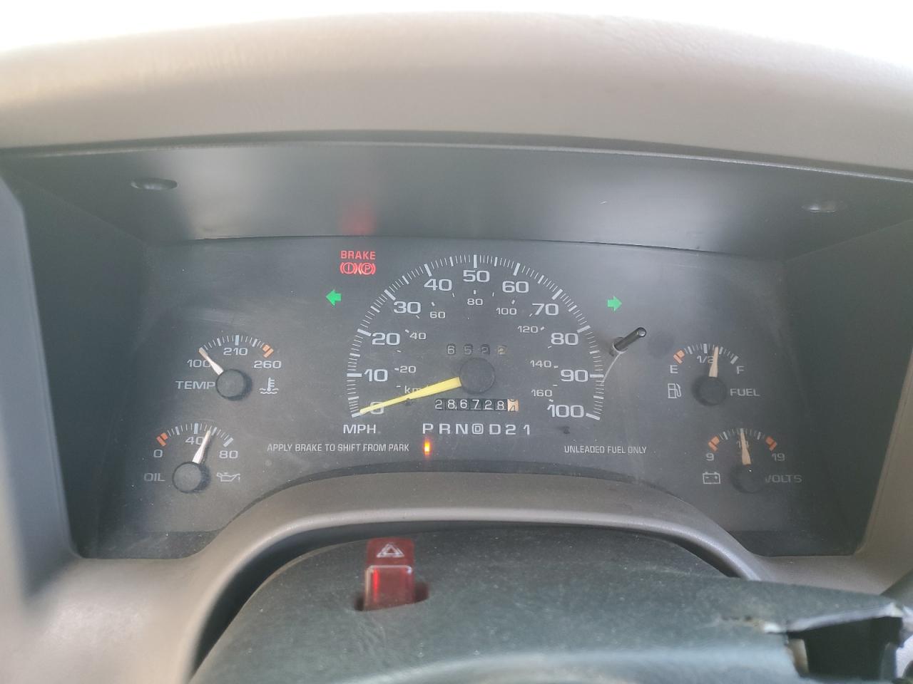 1997 Chevrolet S-10 Pickup VIN 1GCCS14X4V8188518 Copart auction photo, rear end damage thumbnail 9