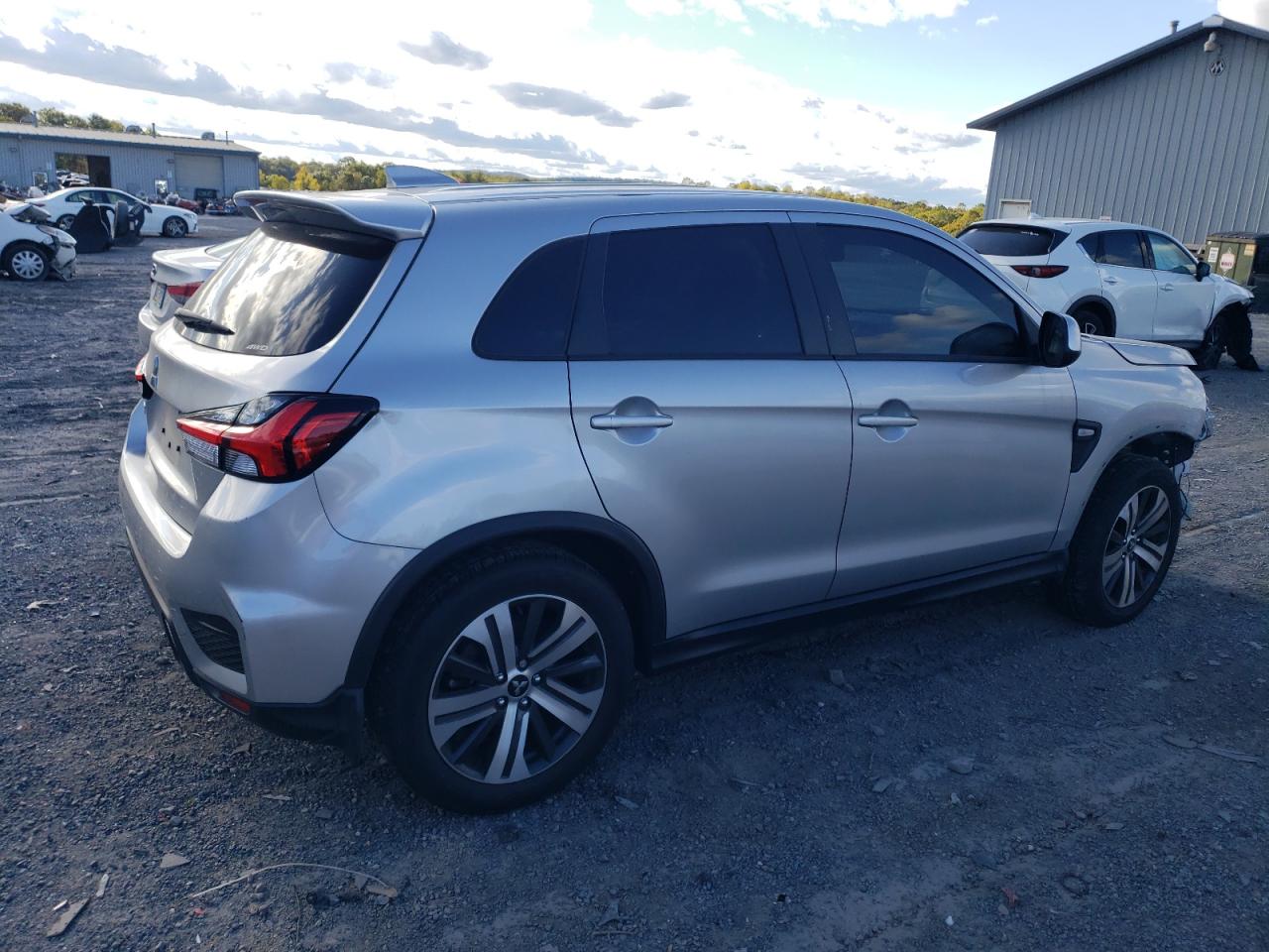 2021 Mitsubishi Outlander VIN JA4ARUAU1MU034864 Copart auction photo, rejected repair / mechanical damage thumbnail 3