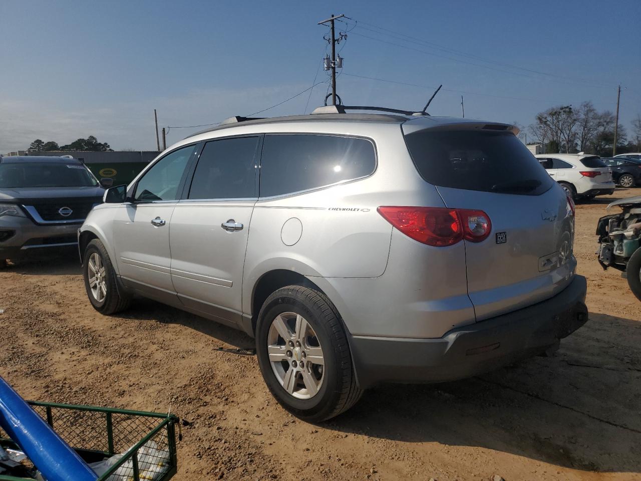 2012 Chevrolet Traverse VIN 1GNKRJED1CJ196973 Copart auction photo, front end damage thumbnail 2