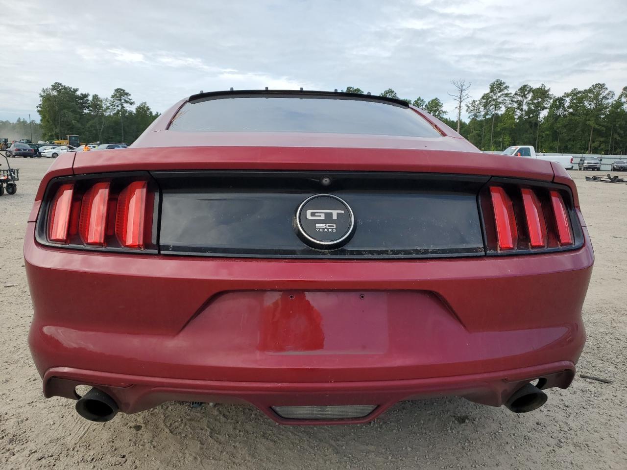 2015 Ford Mustang VIN 1FA6P8CF0F5335443 Copart auction photo, all over damage thumbnail 6