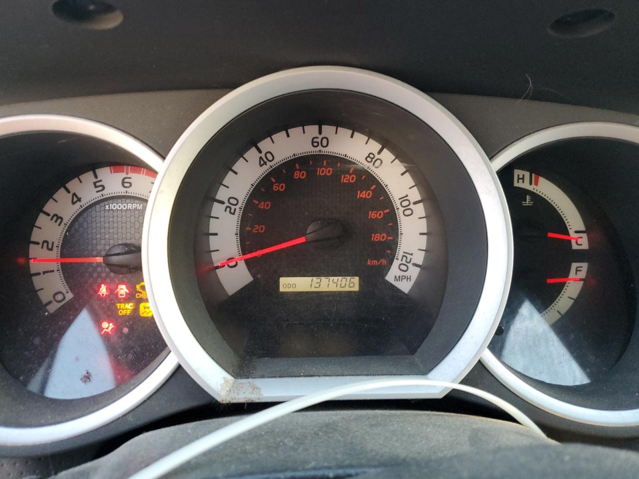 2015 Toyota Tacoma VIN 5TFUU4EN7FX110691 Copart auction photo, front end / side damage thumbnail 9
