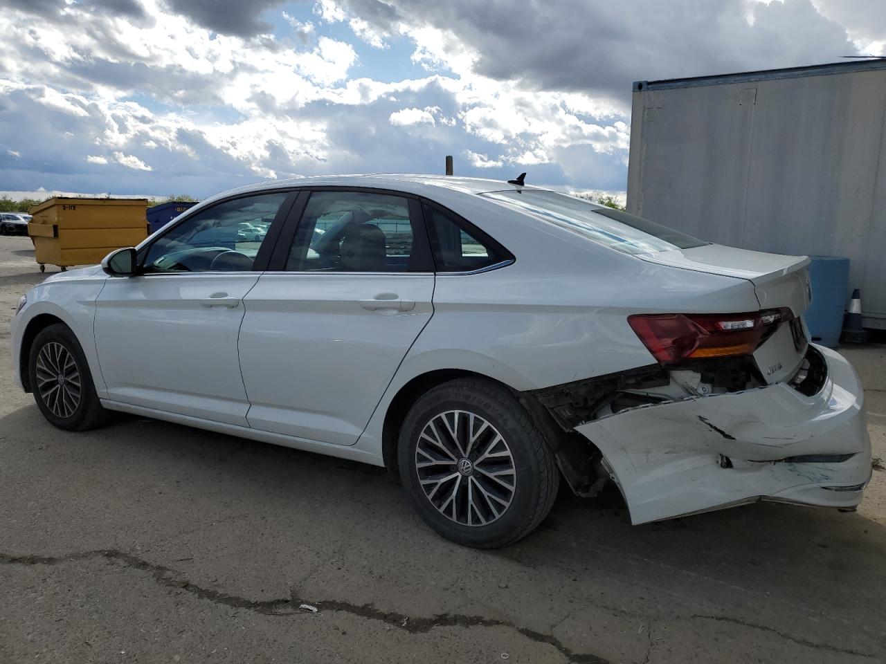 2019 Volkswagen Jetta VIN 3VWC57BU4KM141867 Copart auction photo, rear end damage thumbnail 2