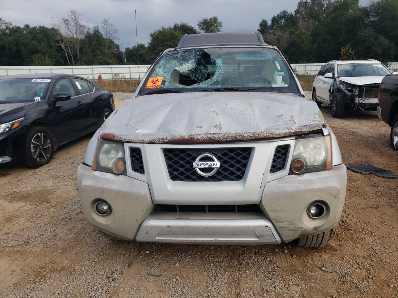 2009 Nissan XTerra VIN 5N1AN08U69C512978 Copart auction photo, all over damage thumbnail 5