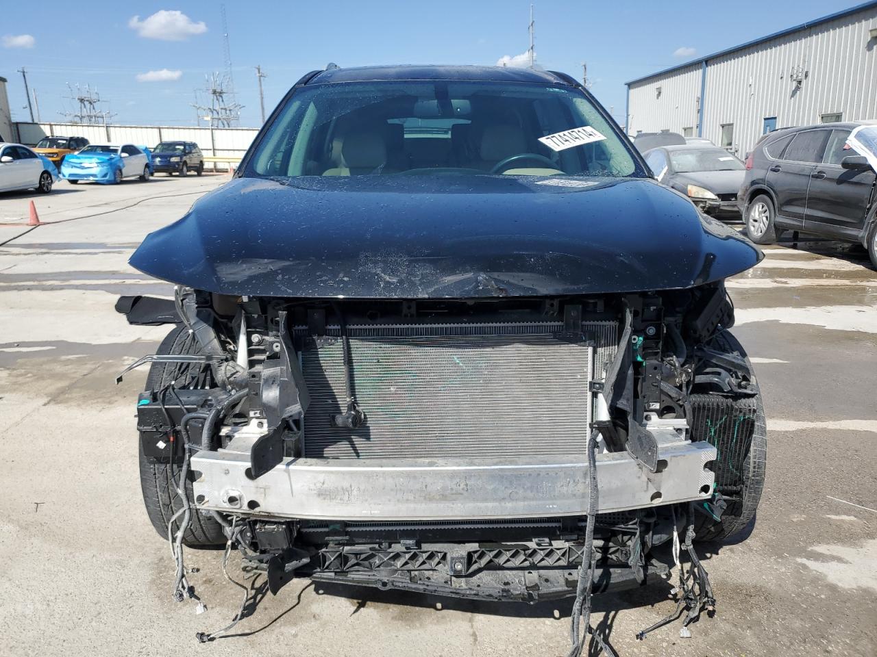 2017 Nissan Pathfinder VIN 5N1DR2MN4HC609364 Copart auction photo, front end / minor dent/scratches damage thumbnail 5