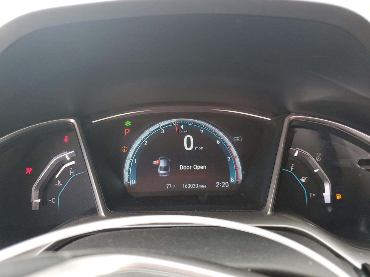 2016 Honda Civic VIN 19XFC1F73GE019400 Copart auction photo, side / minor dent/scratches damage thumbnail 9