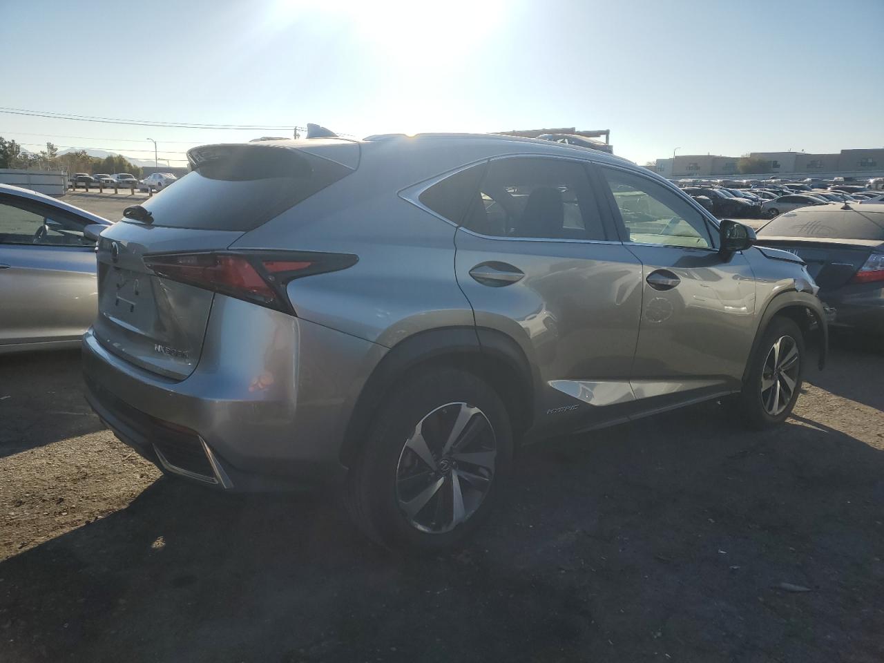 2020 Lexus NX VIN JTJGJRDZ2L2143384 Copart auction photo, frame damage damage thumbnail 3