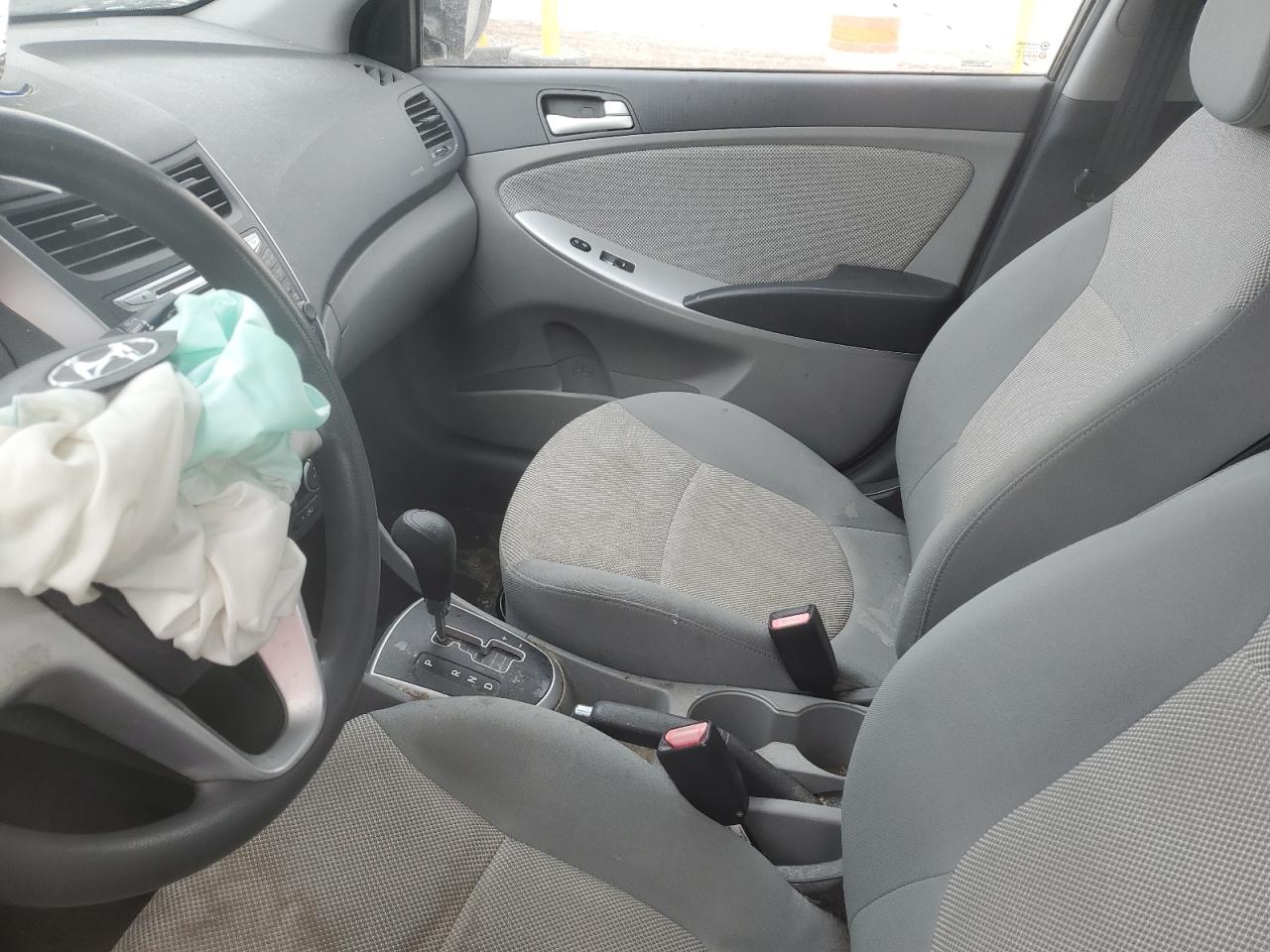 2013 Hyundai Accent VIN KMHCT4AE9DU294658 Copart auction photo, front end / mechanical damage thumbnail 8