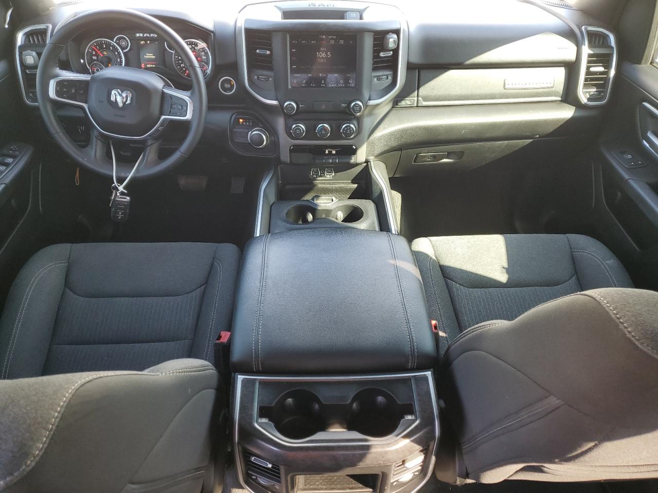 2020 RAM 1500 VIN 1C6RREFT1LN209001 Copart auction photo, rear end damage thumbnail 8