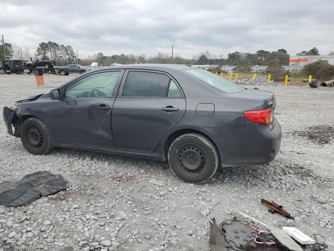 2009 Toyota Corolla VIN 2T1BU40E79C173503 Copart auction photo, front end / side damage thumbnail 2