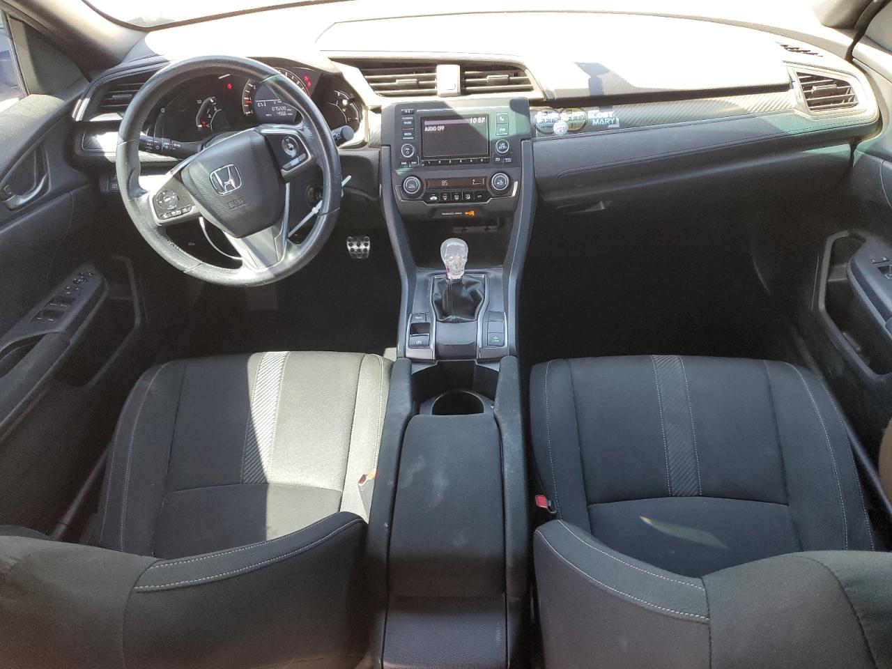 2018 Honda Civic VIN SHHFK7G41JU213305 Copart auction photo, side / rear end damage thumbnail 8