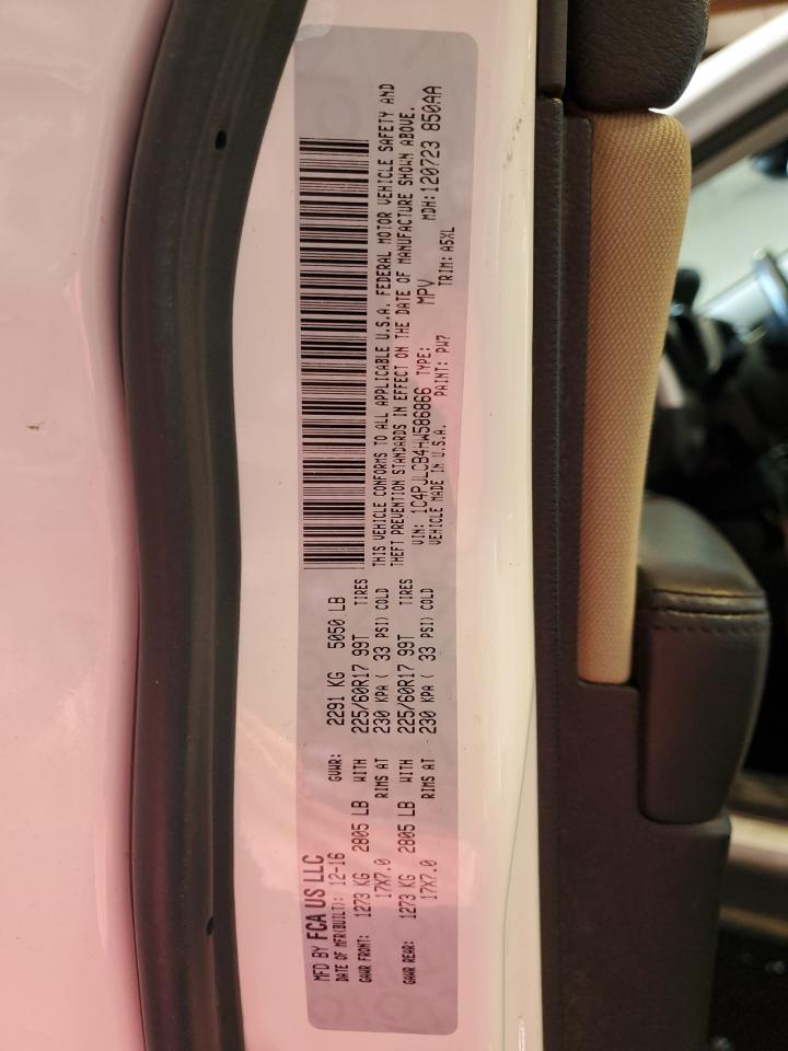 2017 Jeep Grand Cherokee VIN 1C4PJLCB4HW586866 Copart auction photo, all over damage thumbnail 14