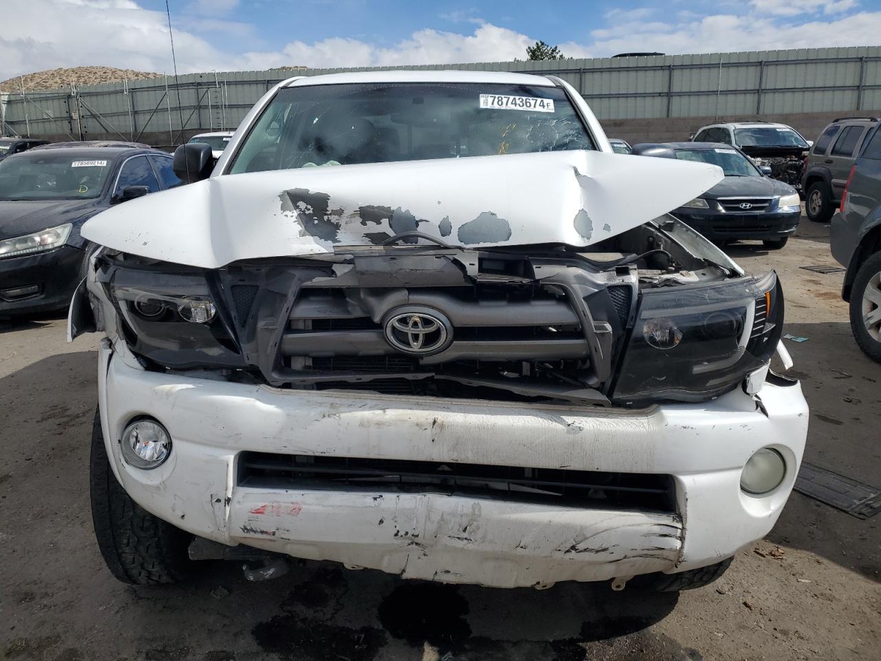 2009 Toyota Tacoma VIN 3TMJU62N89M079450 Copart auction photo, front end damage thumbnail 5