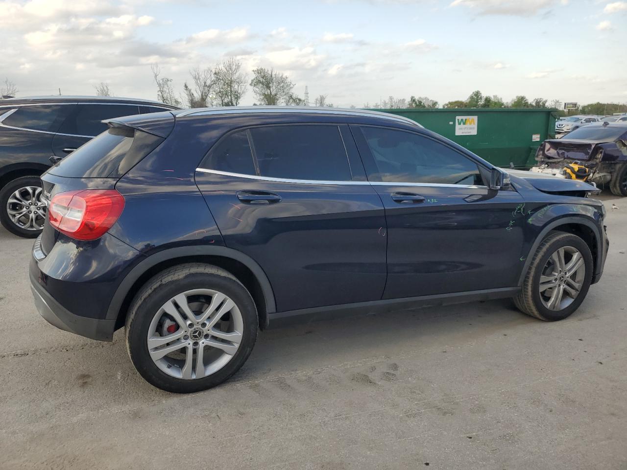 2018 Mercedes-Benz GLA-klasse VIN WDCTG4GB8JJ451397 Copart auction photo, front end damage thumbnail 3