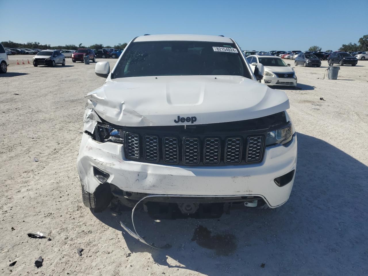 2021 Jeep Grand Cherokee VIN 1C4RJEAG5MC538601 Copart auction photo, side / front end damage thumbnail 5