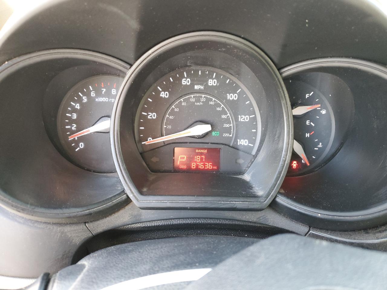 2016 KIA Rio VIN KNADM4A32G6565795 Copart auction photo, rear end / side damage thumbnail 9