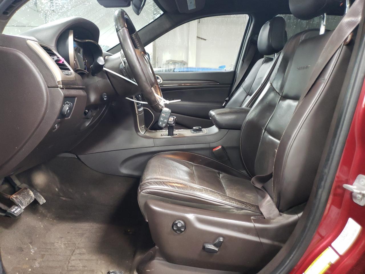2014 Jeep Grand Cherokee VIN 1C4RJFJG4EC444040 Copart auction photo, front end damage thumbnail 7