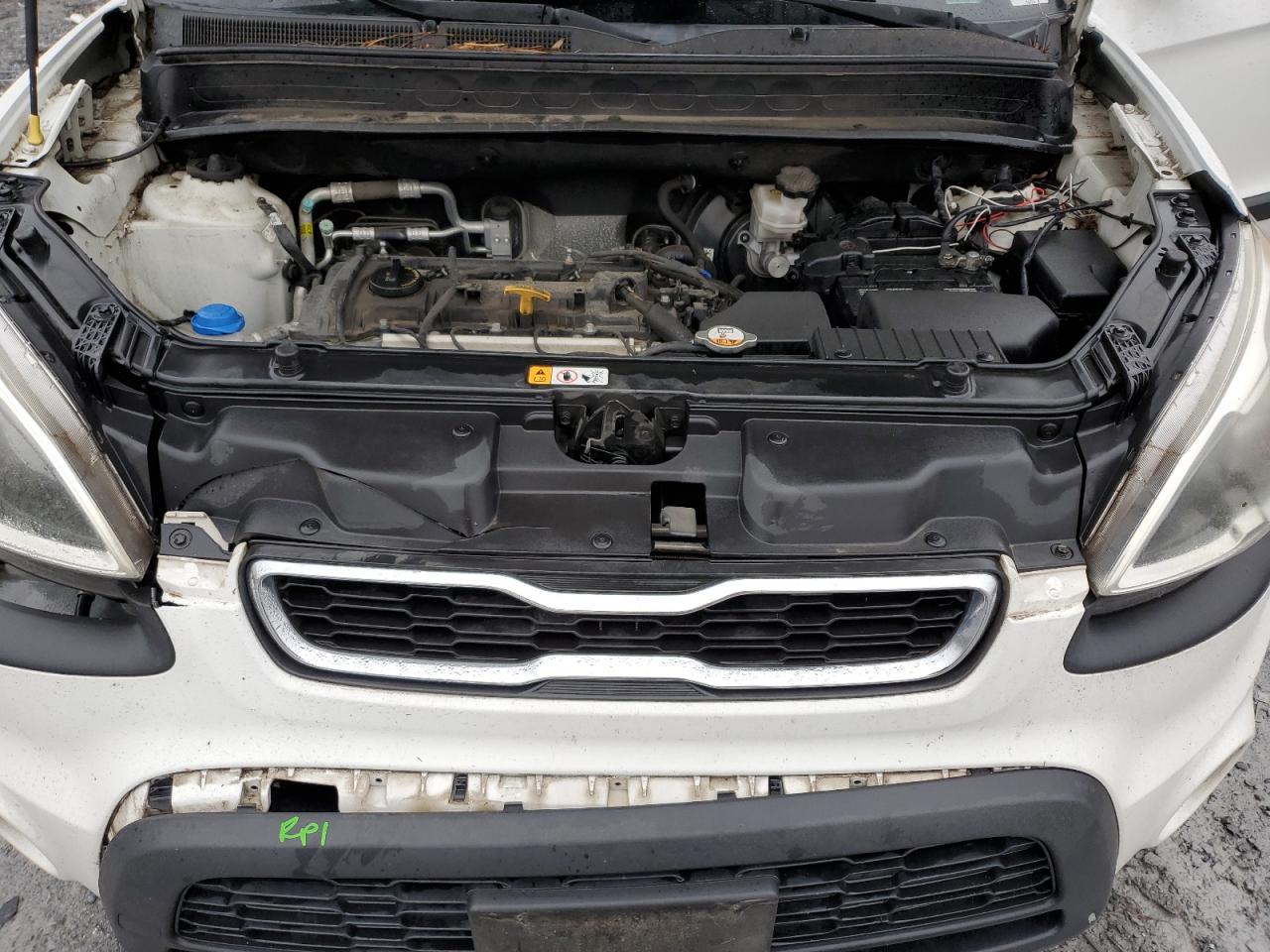 2012 KIA Soul VIN KNDJT2A69C7478777 Copart auction photo, front end damage thumbnail 12