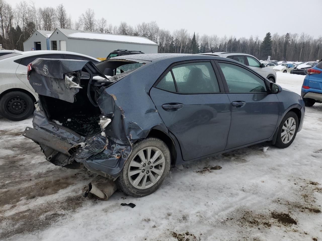 2017 Toyota Corolla VIN 2T1BURHE5HC750464 Copart auction photo, rear end / front end damage thumbnail 3