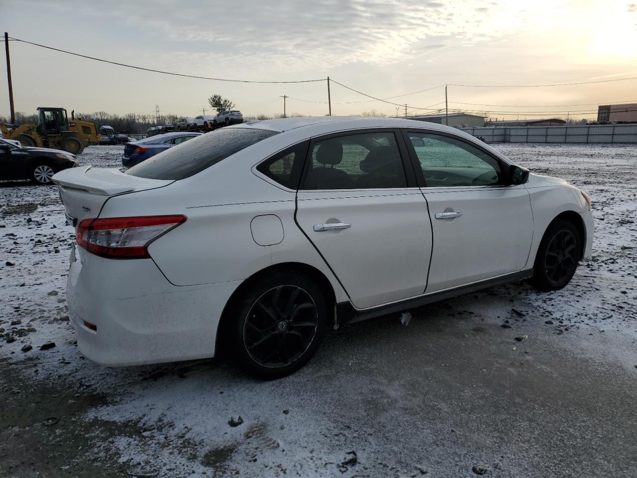2013 Nissan Sentra VIN 3N1AB7AP6DL620981 Copart auction photo, rear end damage thumbnail 3