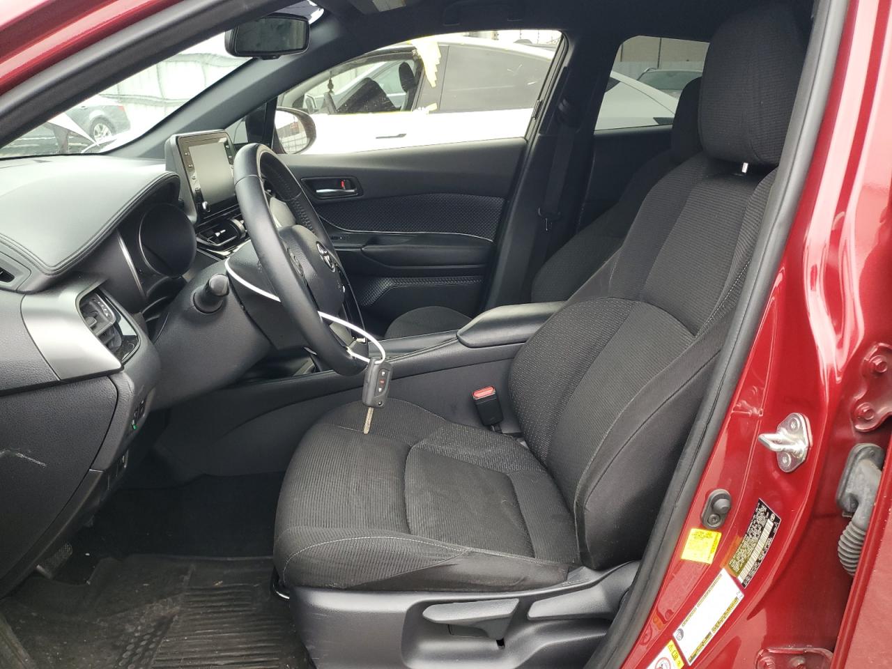 2019 Toyota C-HR VIN JTNKHMBX8K1058479 Copart auction photo, front end damage thumbnail 7