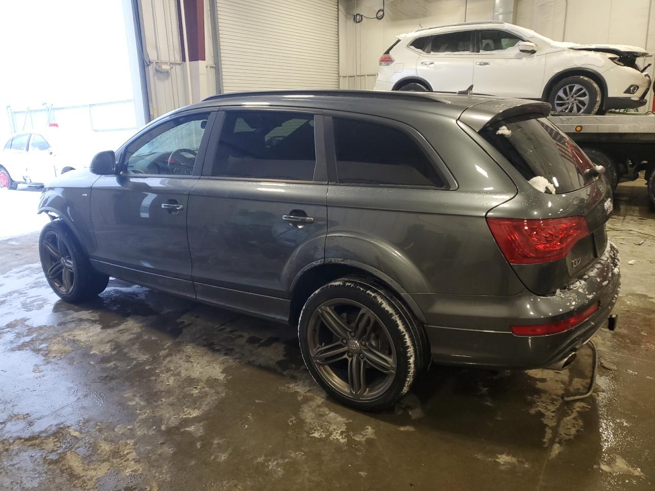 2015 Audi Q7 VIN WA1WMAFE6FD019980 Copart auction photo, front end damage thumbnail 2