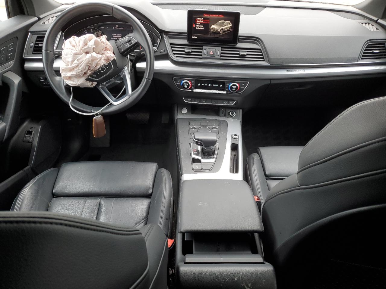 2020 Audi Q5 VIN WA1ANAFY1L2105979 Copart auction photo, front end / side damage thumbnail 8