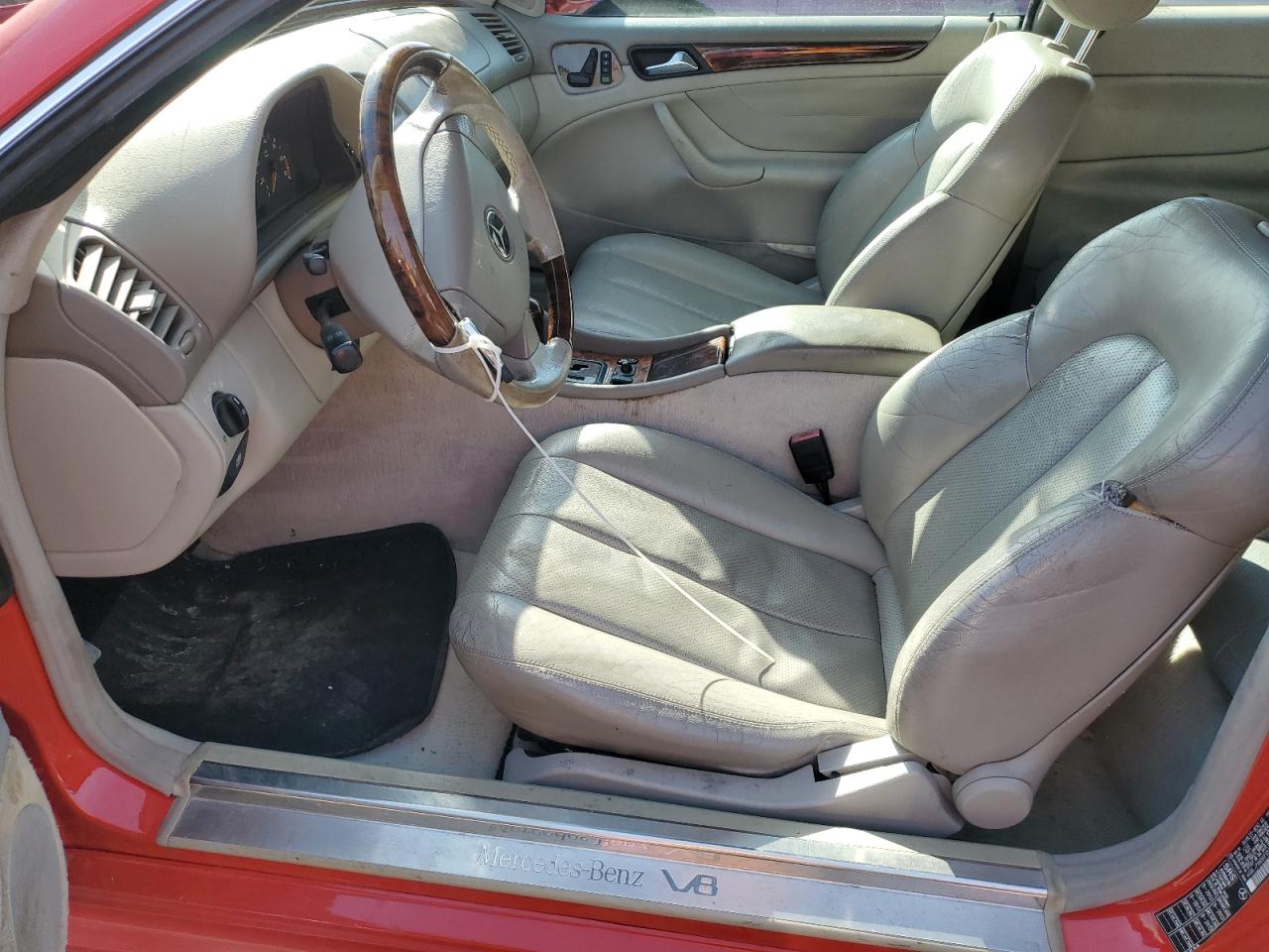 1999 Mercedes-Benz CLK-klasse VIN WDBLJ70G9XF058095 Copart auction photo, rear end damage thumbnail 7