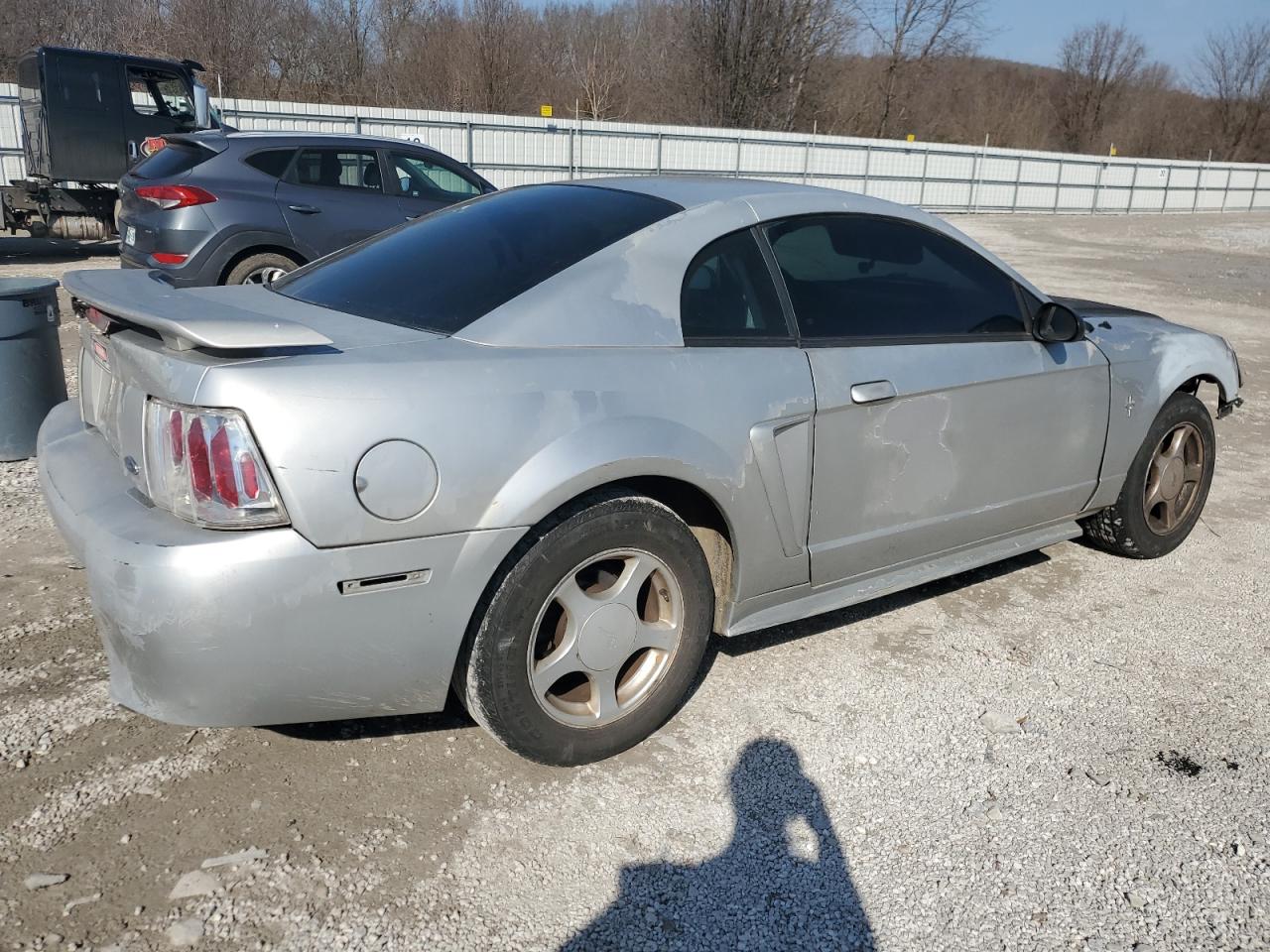 2003 Ford Mustang VIN 1FAFP40423F352228 Copart auction photo, all over damage thumbnail 3