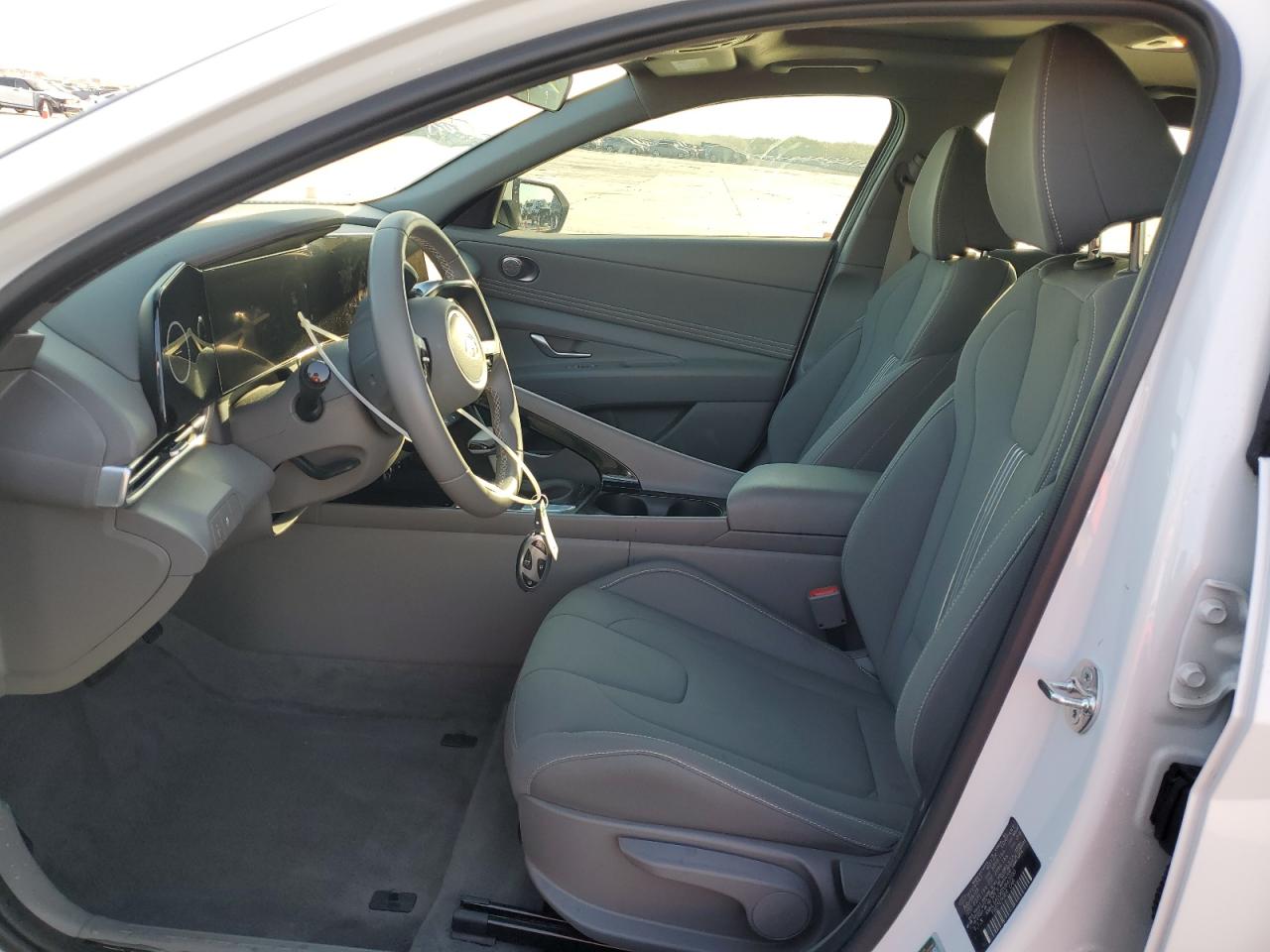 2024 Hyundai Elantra VIN KMHLS4DG6RU647090 Copart auction photo, rear end / side damage thumbnail 7
