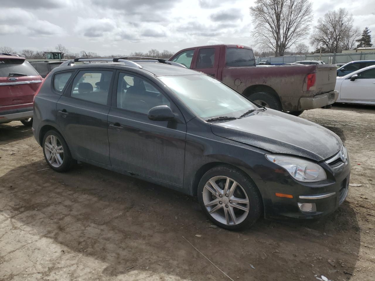 2012 Hyundai Elantra VIN KMHDC8AE2CU136074 Copart auction photo, front end damage thumbnail 4