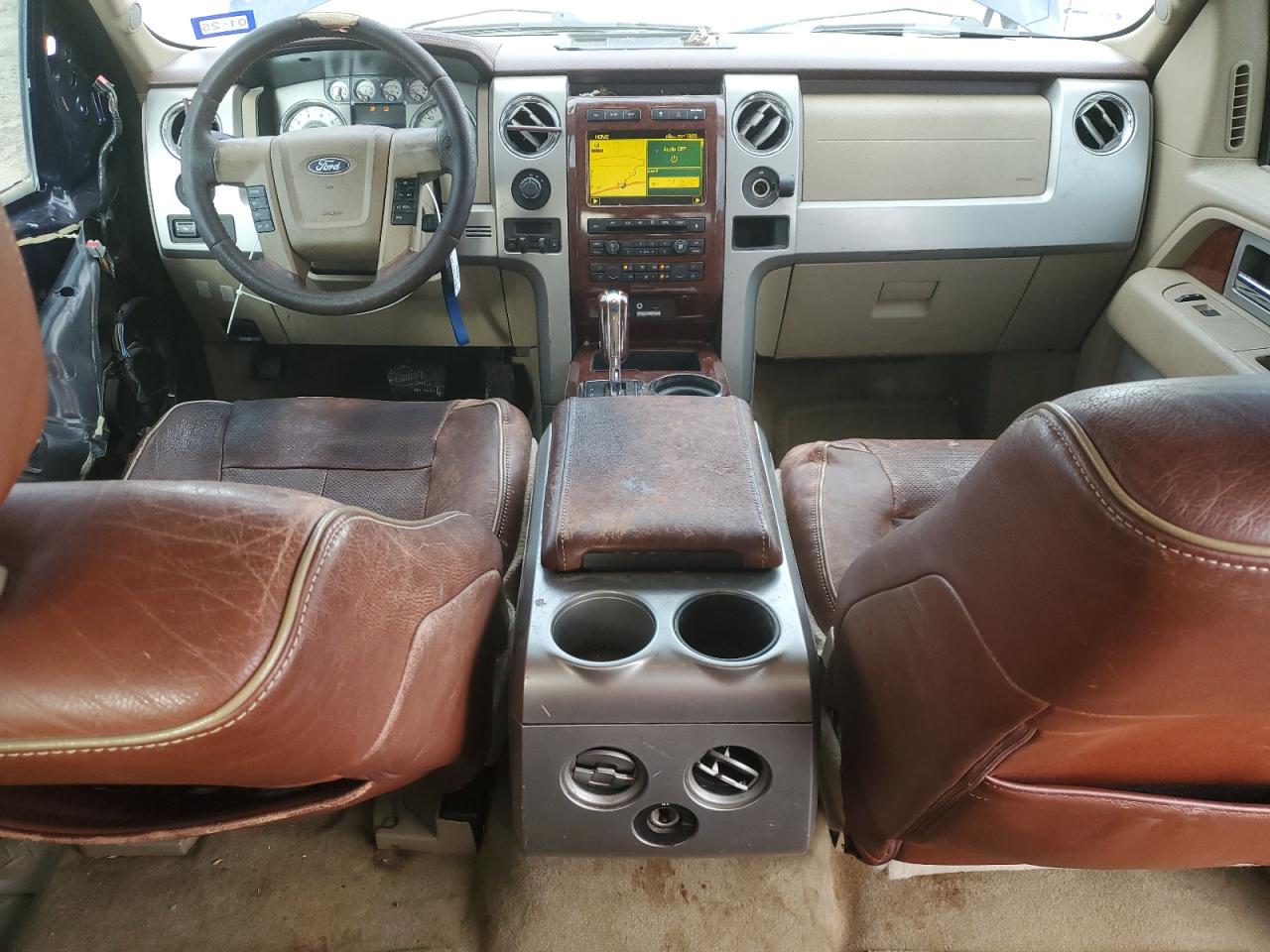 2009 Ford F-150 VIN 1FTPW14V19KC92171 Copart auction photo, side / front end damage thumbnail 8
