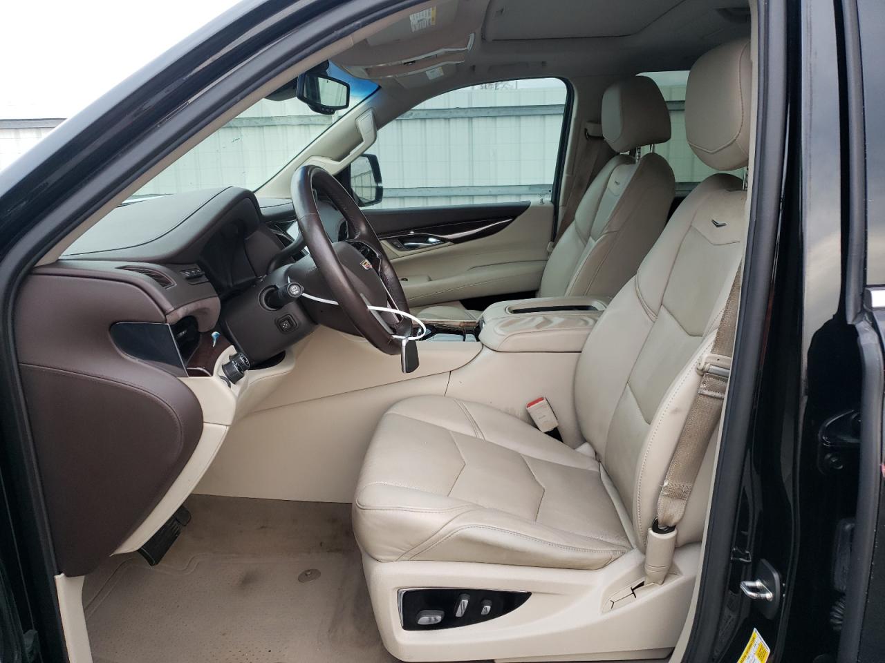 2015 Cadillac Escalade VIN 1GYS4NKJ9FR687588 Copart auction photo, front end damage thumbnail 7