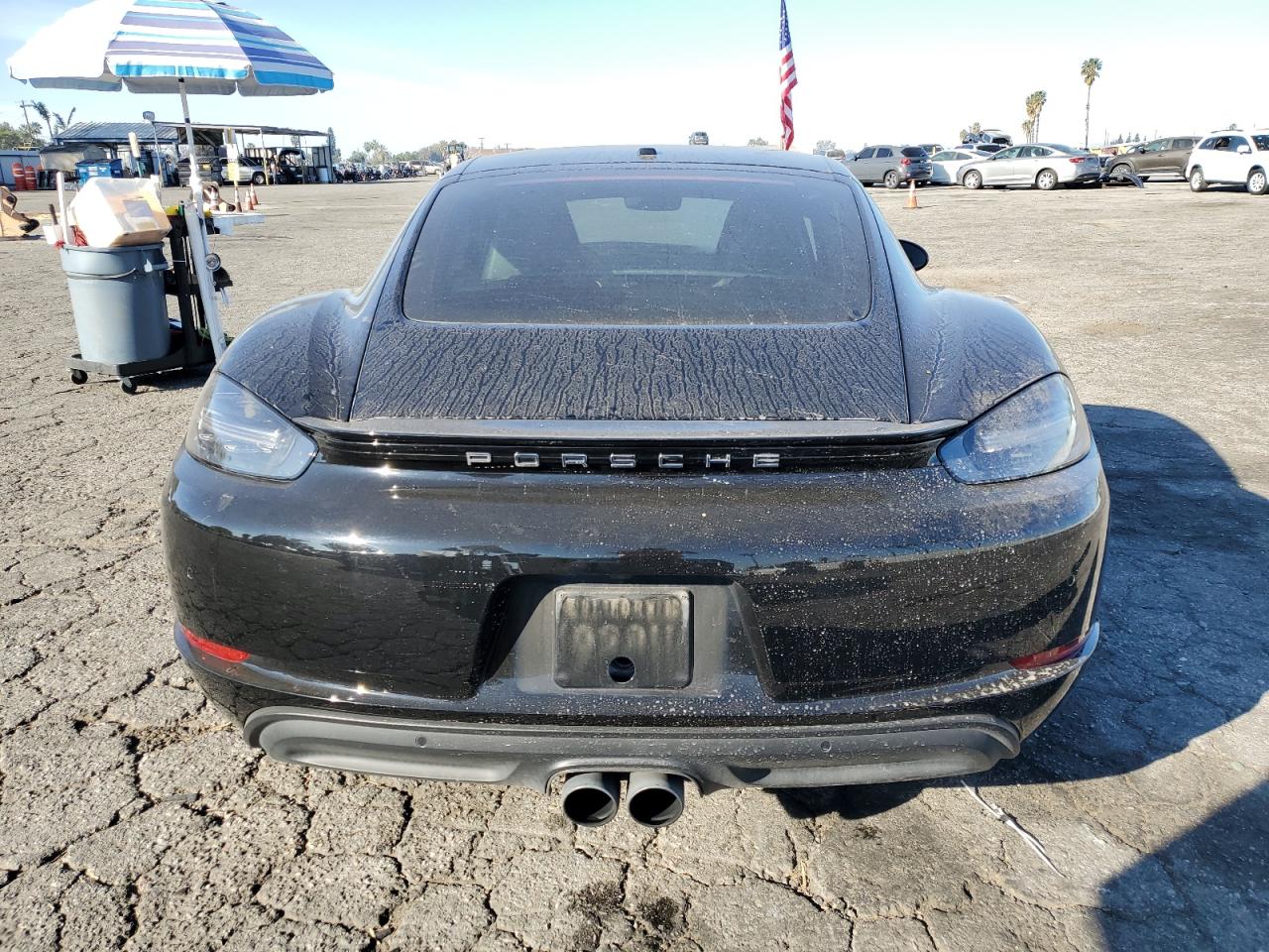 2019 Porsche Cayman VIN WP0AA2A80KS261010 Copart auction photo, front end / minor dent/scratches damage thumbnail 6