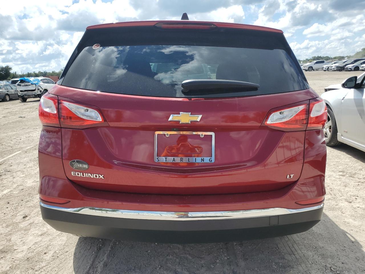 2021 Chevrolet Equinox VIN 2GNAXKEV5M6151405 Copart auction photo, front end / side damage thumbnail 6
