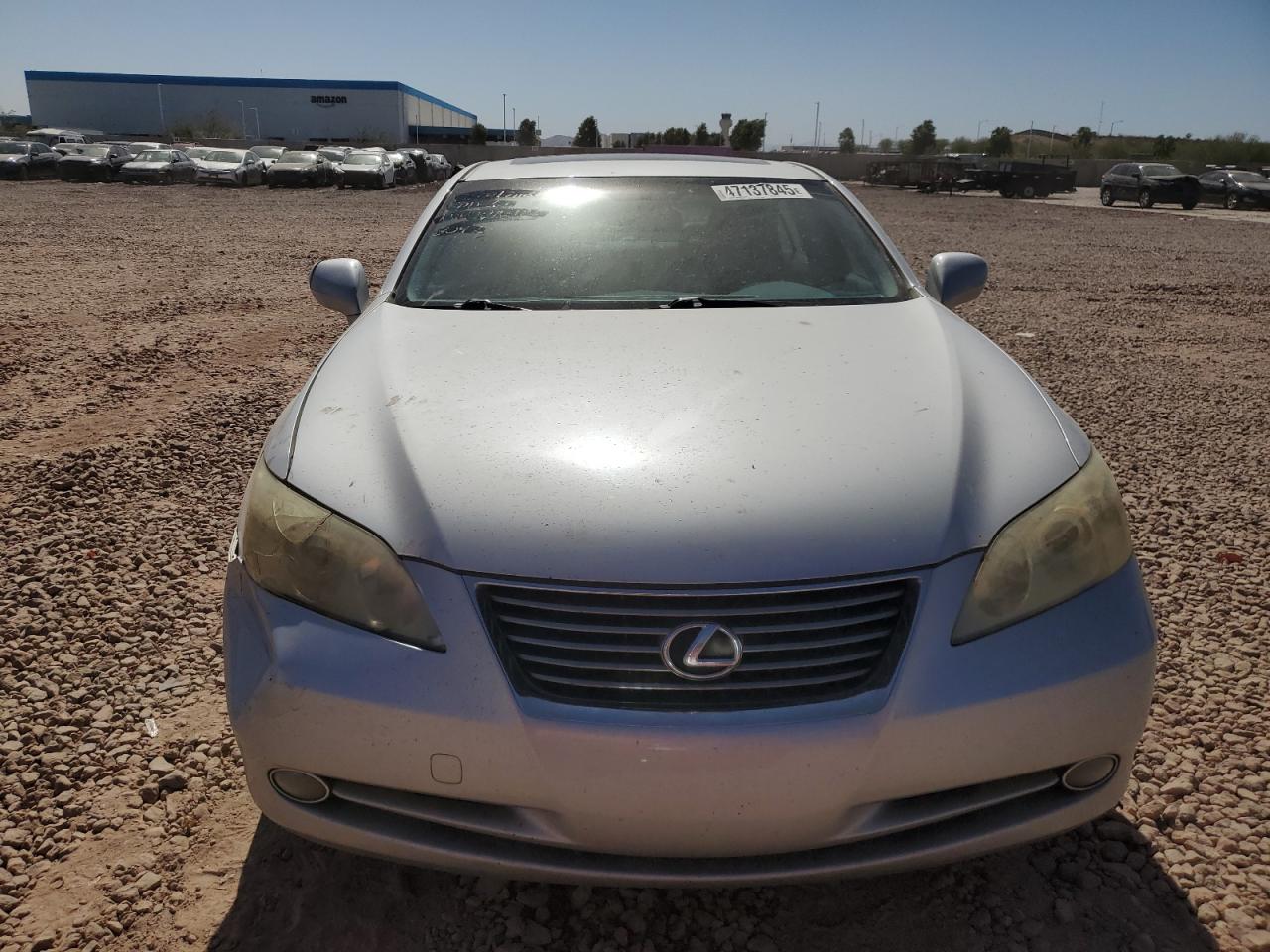 2007 Lexus ES VIN JTHBJ46G072098042 Copart auction photo, side / rear end damage thumbnail 5