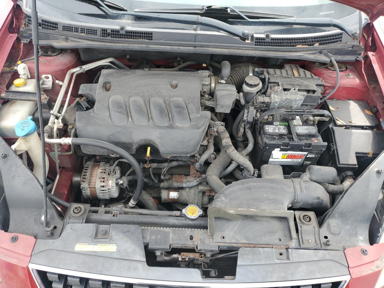 2009 Nissan Sentra VIN 3N1AB61E69L654760 Copart auction photo, rear end damage thumbnail 11