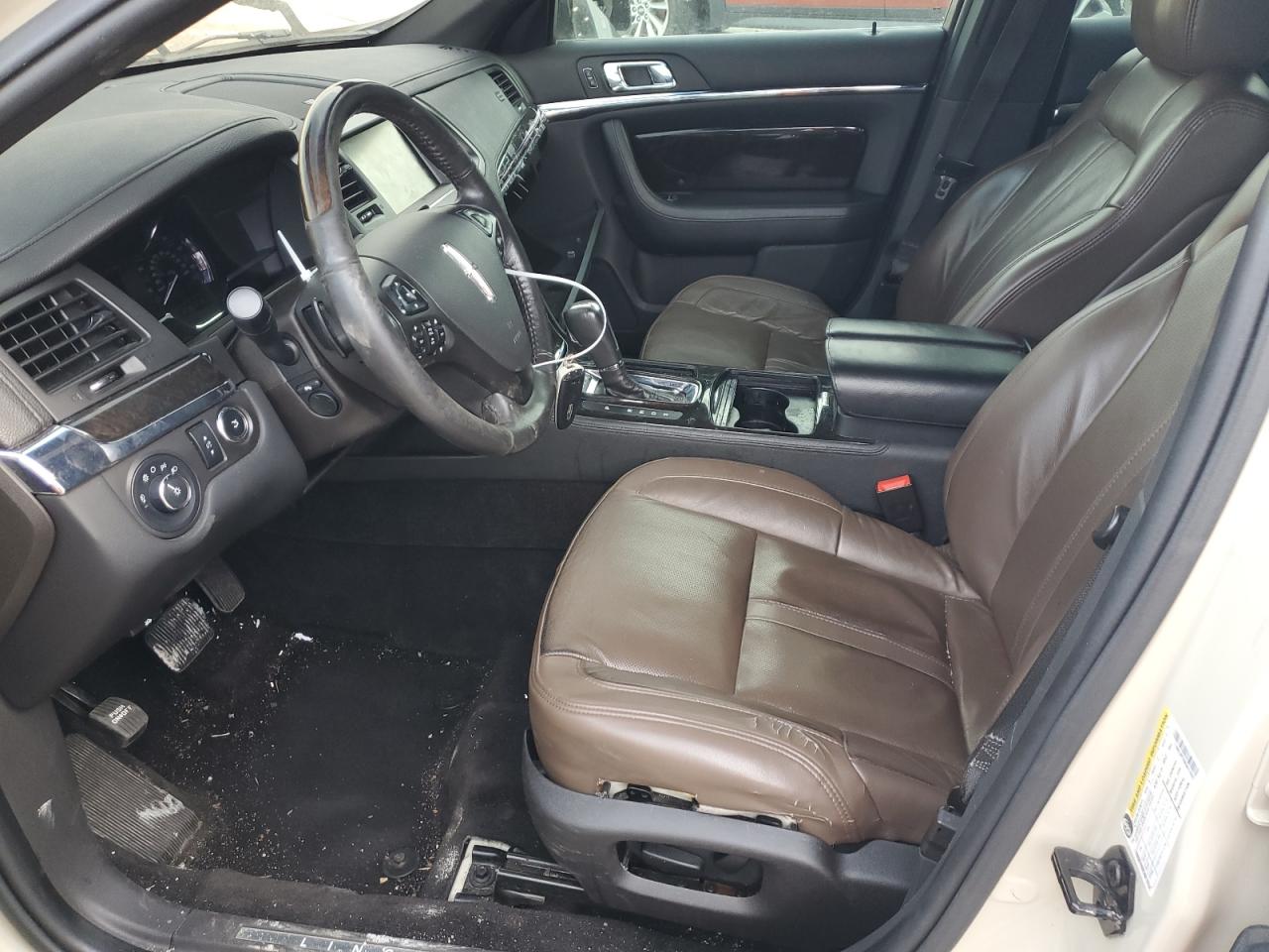 2014 Lincoln MKS VIN 1LNHL9FT6EG612925 Copart auction photo, front end damage thumbnail 7