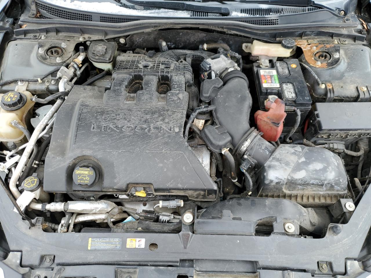 2010 Lincoln MKZ VIN 3LNHL2GC1AR625588 Copart auction photo, front end damage thumbnail 12