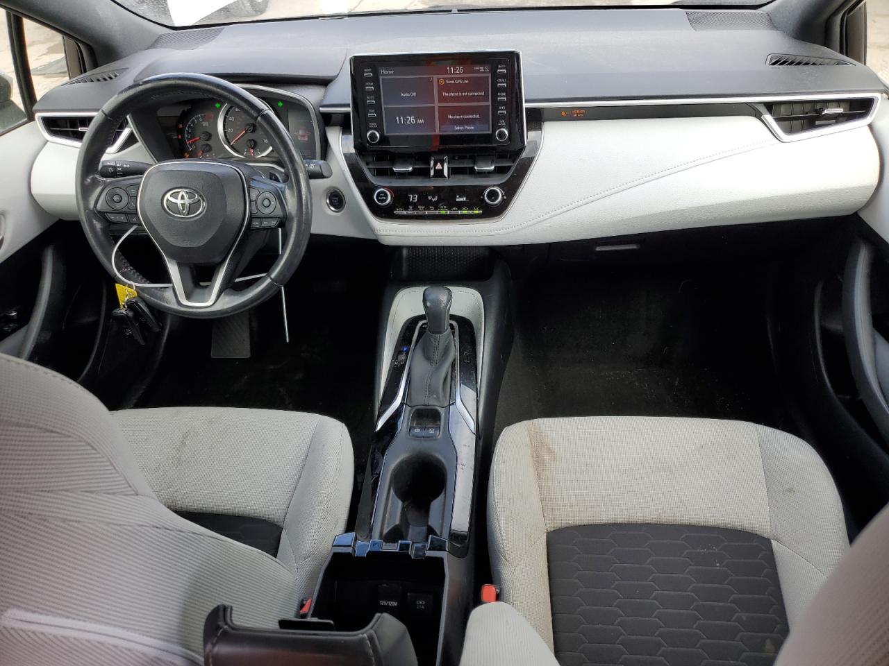 2019 Toyota Corolla VIN JTNK4RBEXK3047513 Copart auction photo, front end damage thumbnail 8