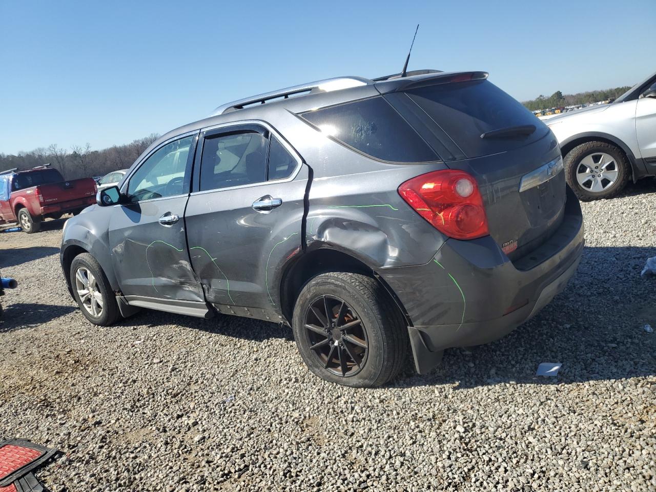 2011 Chevrolet Equinox VIN 2CNFLNEC1B6376469 Copart auction photo, side / rear end damage thumbnail 2