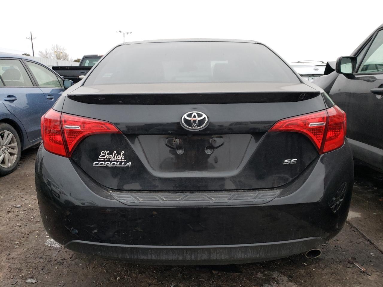 2019 Toyota Corolla VIN 5YFBURHE3KP879794 Copart auction photo, front end / side damage thumbnail 6