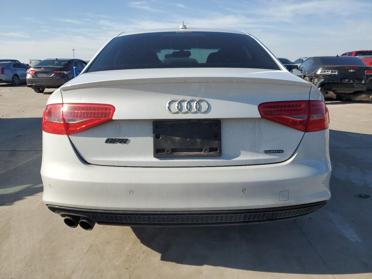 2016 Audi A4 VIN WAUFFAFLXGA003487 Copart auction photo, front end damage thumbnail 6