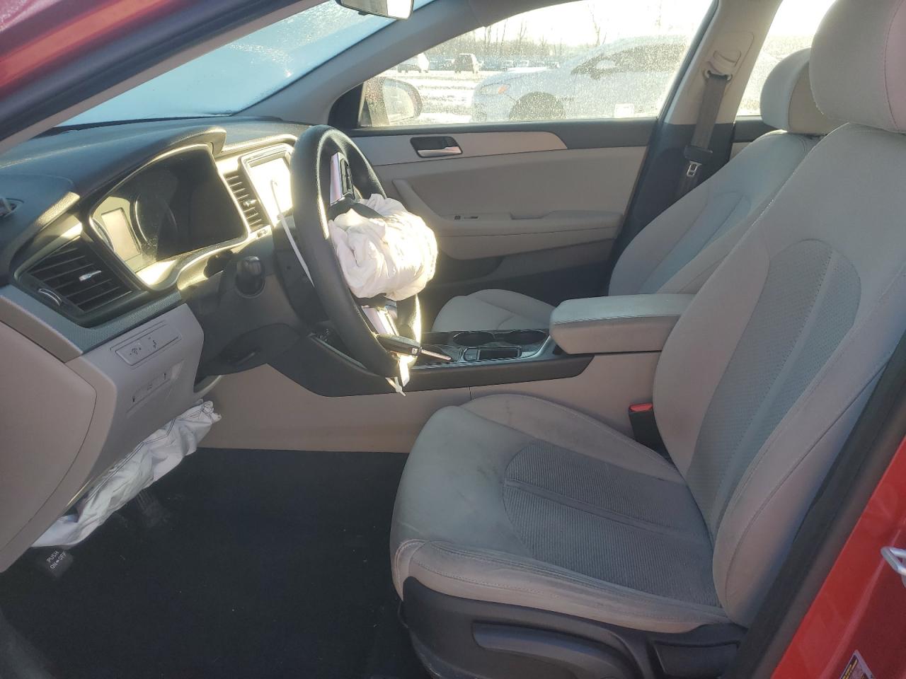 2019 Hyundai Sonata VIN 5NPE24AF1KH772250 Copart auction photo, front end / undercarriage damage thumbnail 7